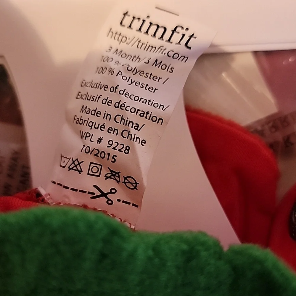 🍎 Nwt Trimfit Brand Strawberry Baby Booties Infant 1-Pack Booties w Clasp Socks